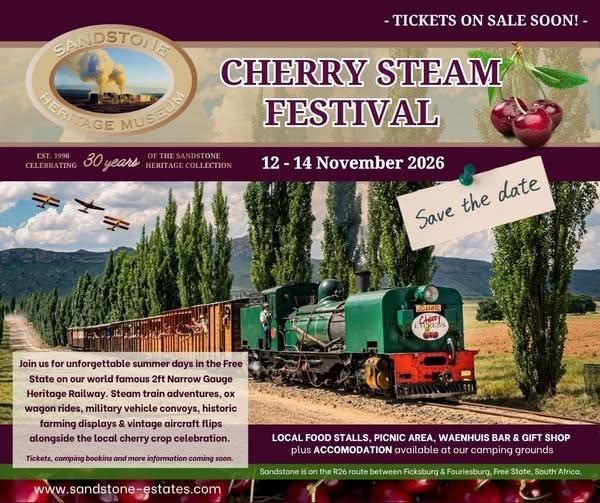 Sandstone Cherry Steam festival